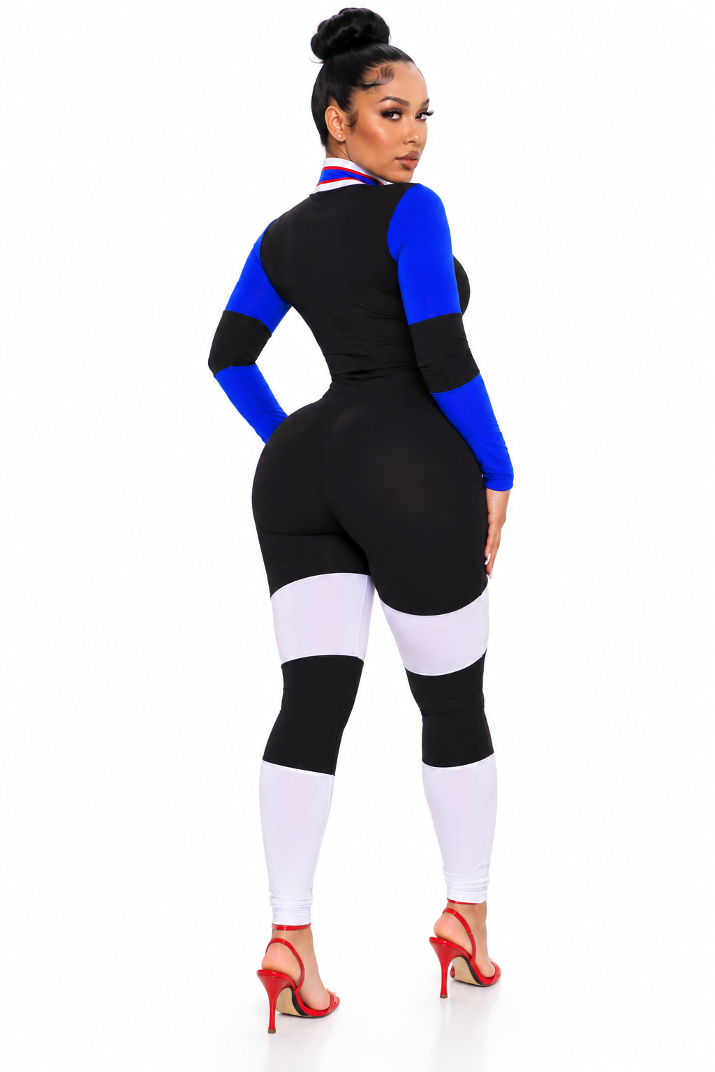 Fast Lane Colorblock Jumpsuit