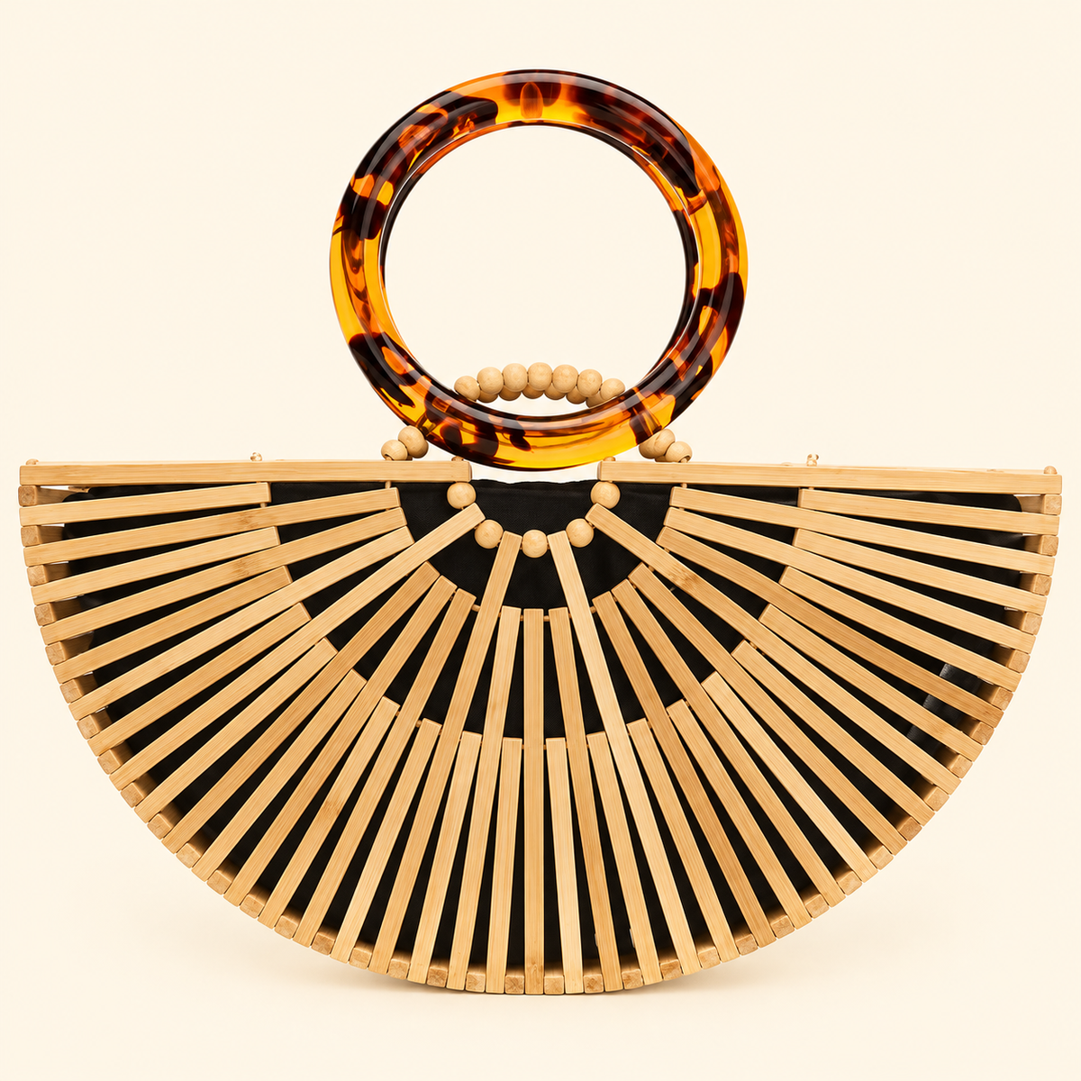 The Zanzibar Muse Bamboo Handbag