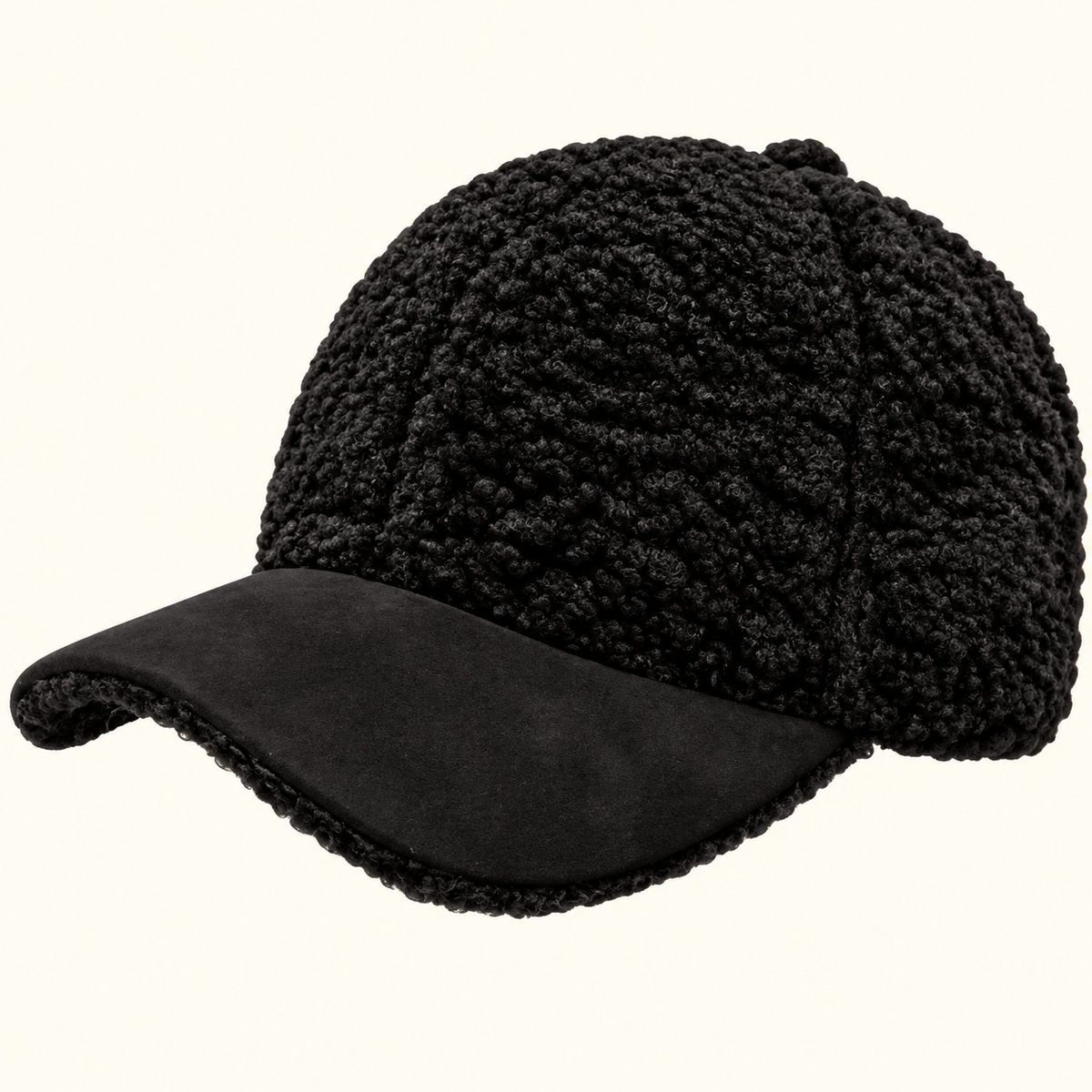Cozy Muse Teddy Sherpa Baseball Cap