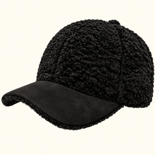 Cozy Muse Teddy Sherpa Baseball Cap