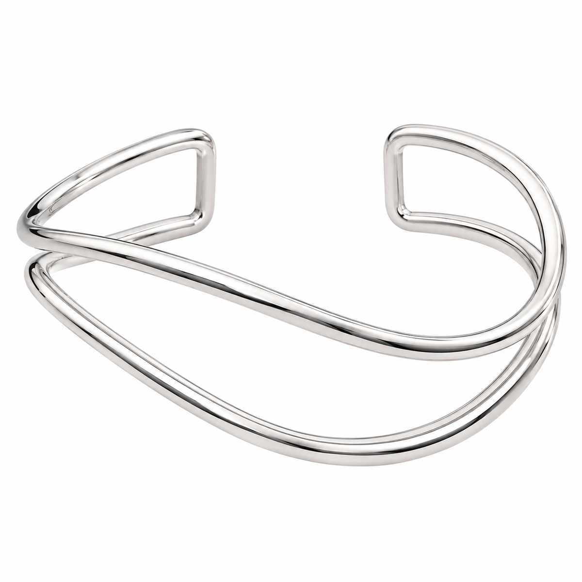 The Golden Hour Sculptural Cuff Bracelet