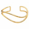The Golden Hour Sculptural Cuff Bracelet