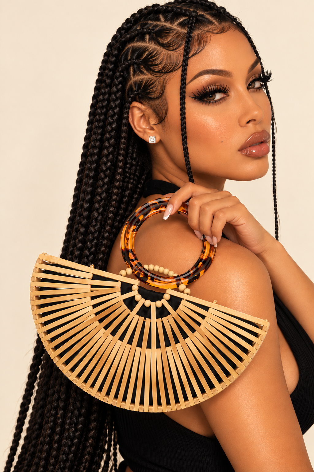 The Zanzibar Muse Bamboo Handbag
