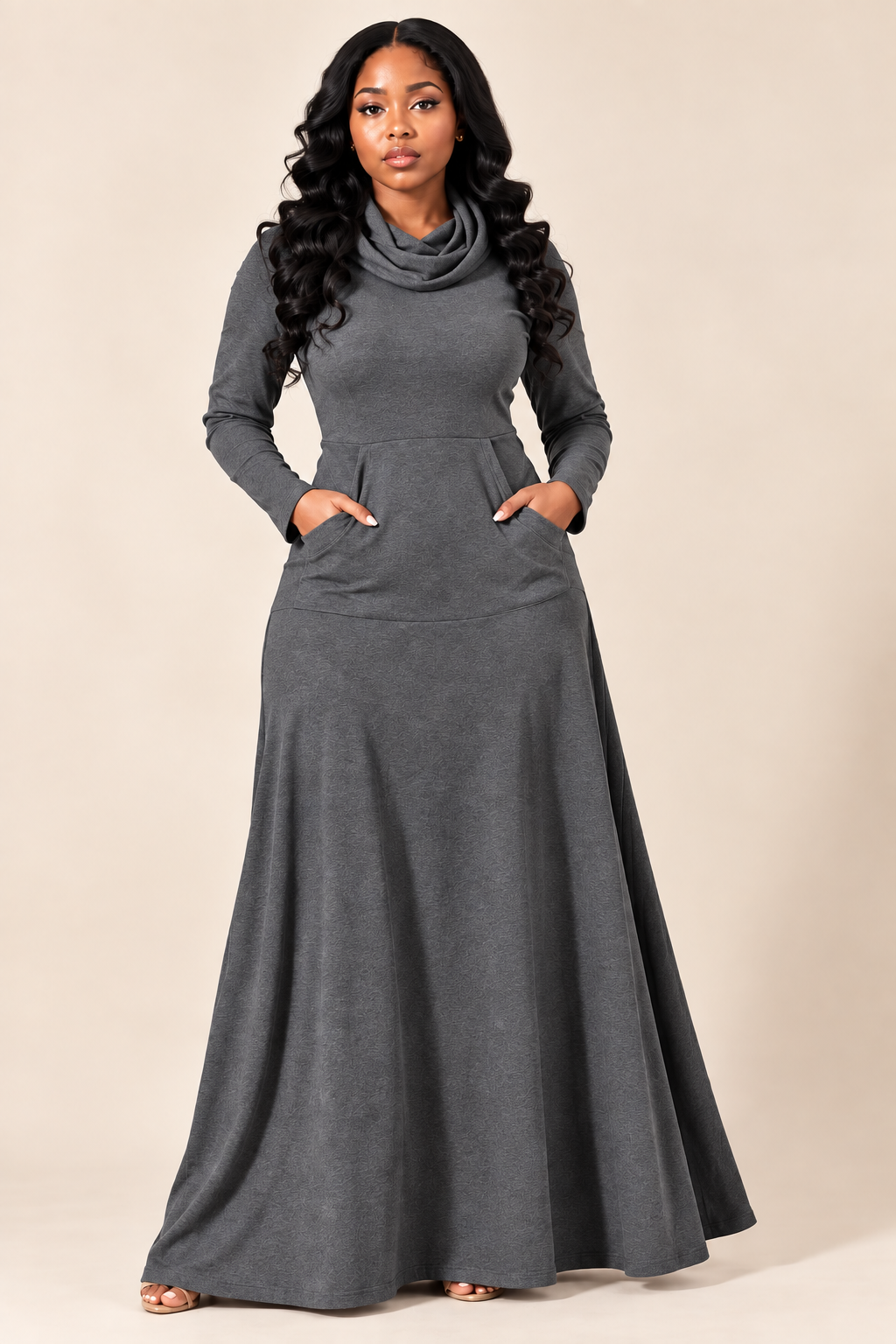 Casual Pocket Swing Dress