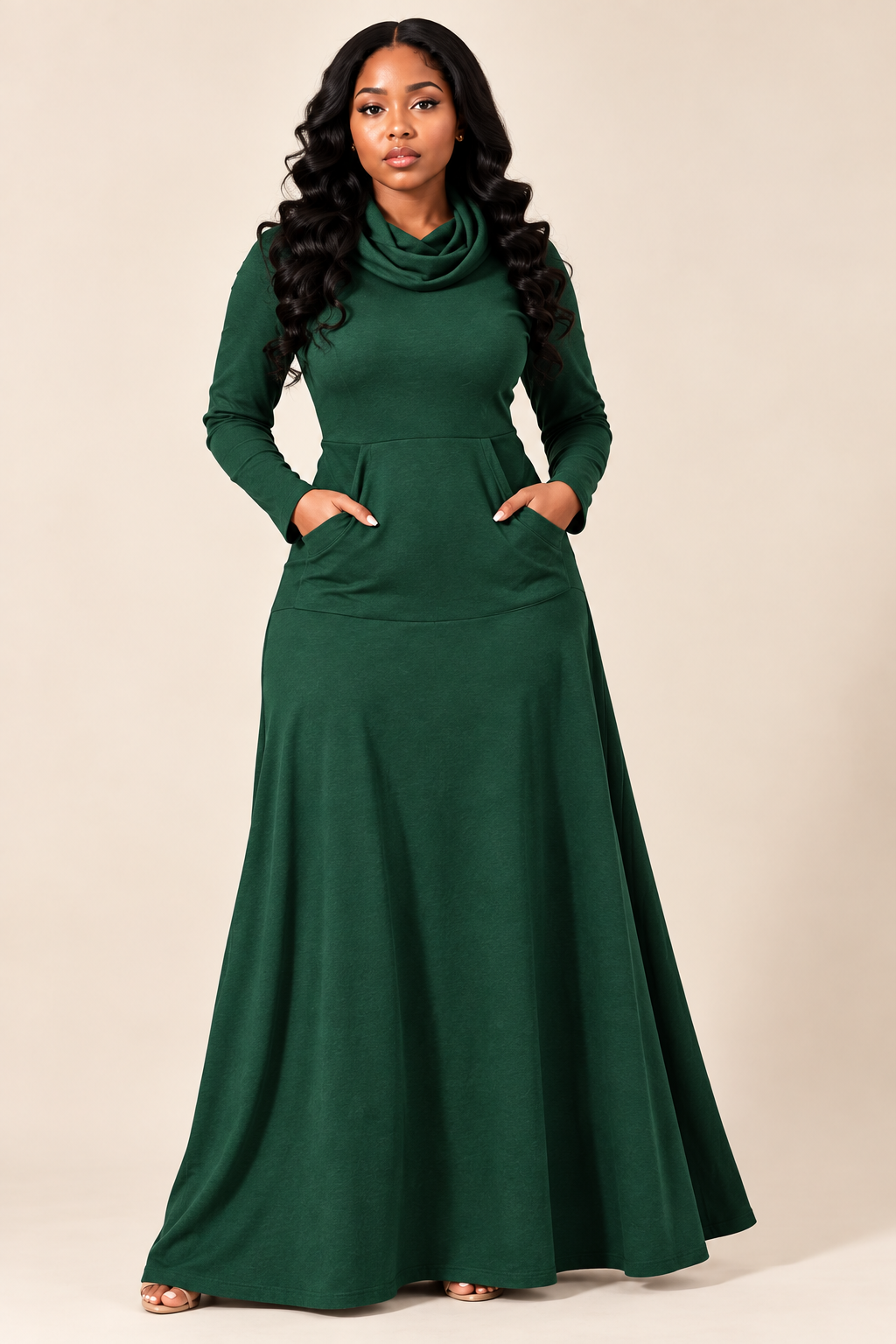 Casual Pocket Swing Dress