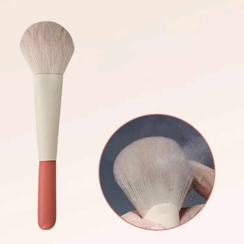 Pink & White Makeup Brush Set