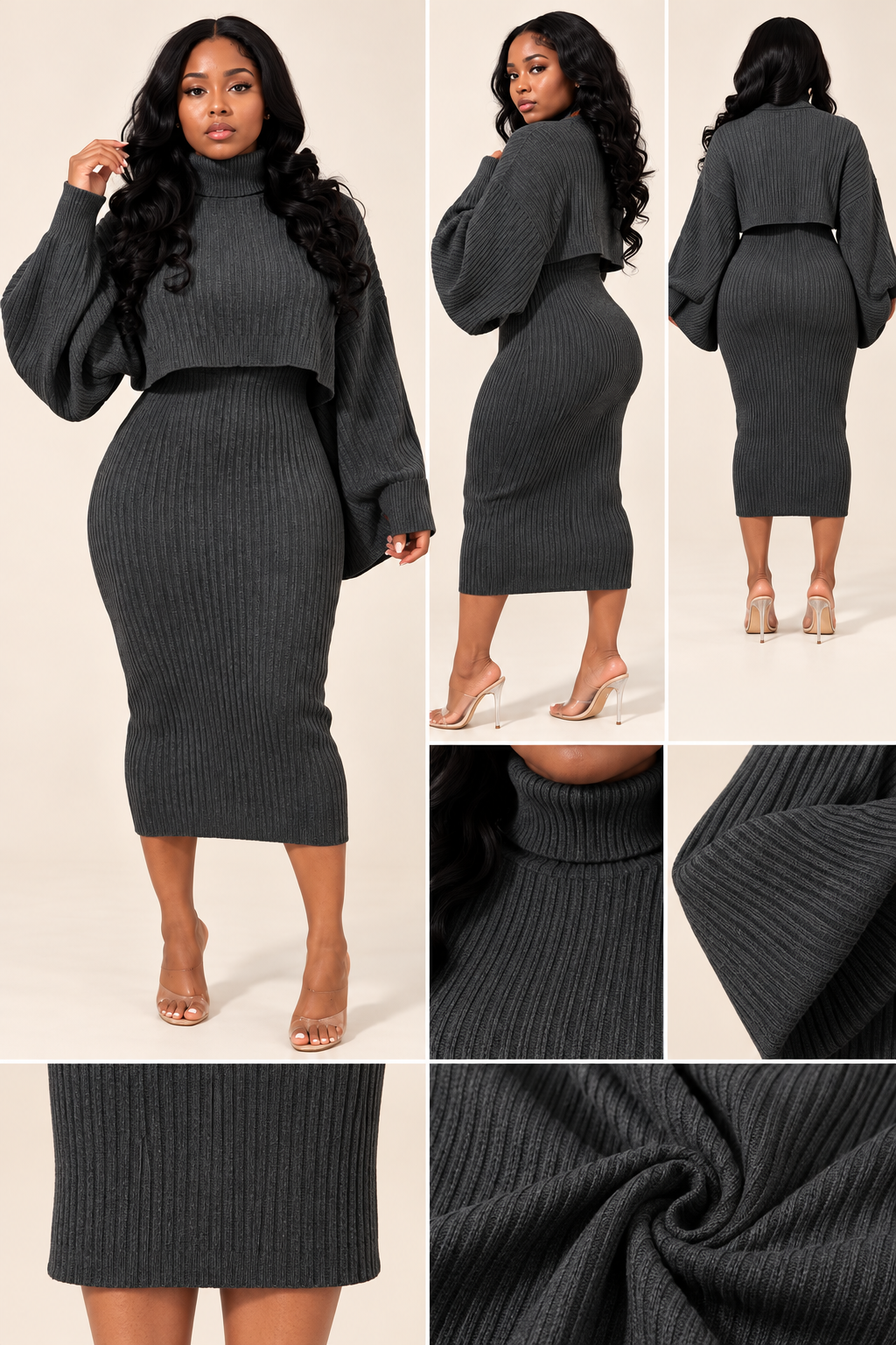 Sweater Dress Set
