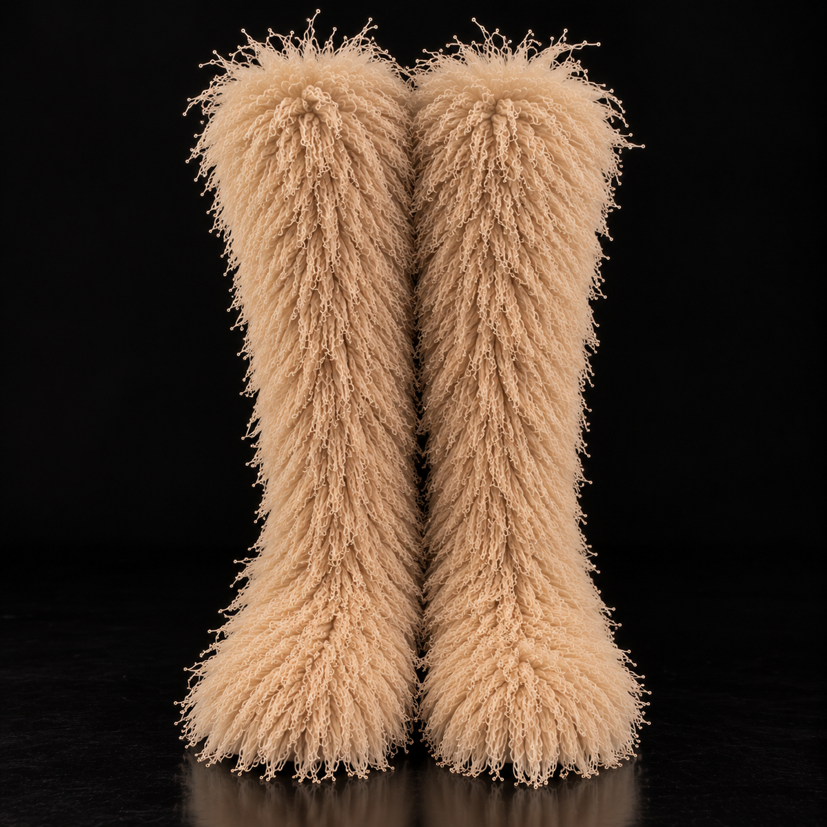 Sheep in the City Shaggy Statement Boots